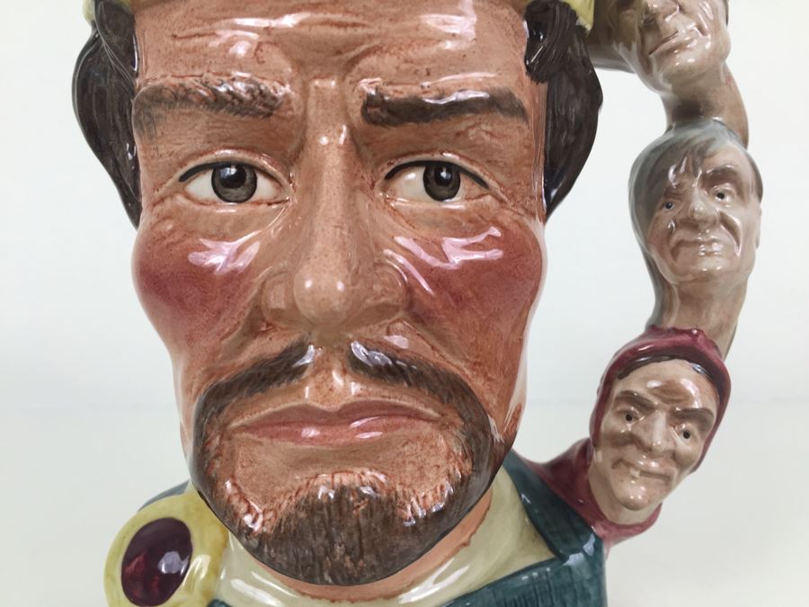 Royal Doulton Large The Shakespearean Collection 'Macbeth' D6667 Character Pitcher 1982 [Photo 2]