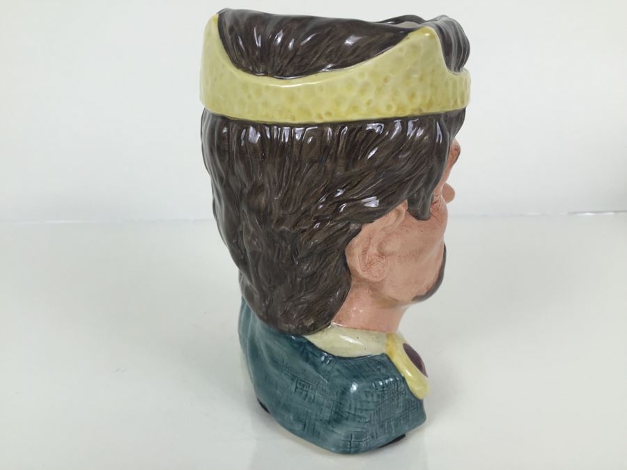 Royal Doulton Large The Shakespearean Collection 'Macbeth' D6667 Character Pitcher 1982 [Photo 9]