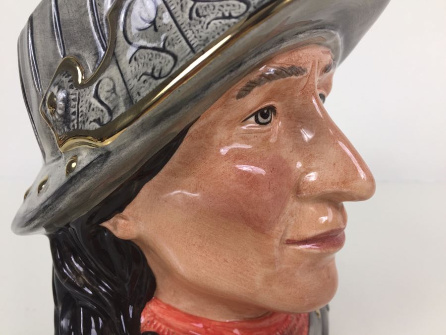 Royal Doulton Large 'St. George' D7129 Character Jug 1998 Limited Edition 530 Of 2,500 [Photo 11]