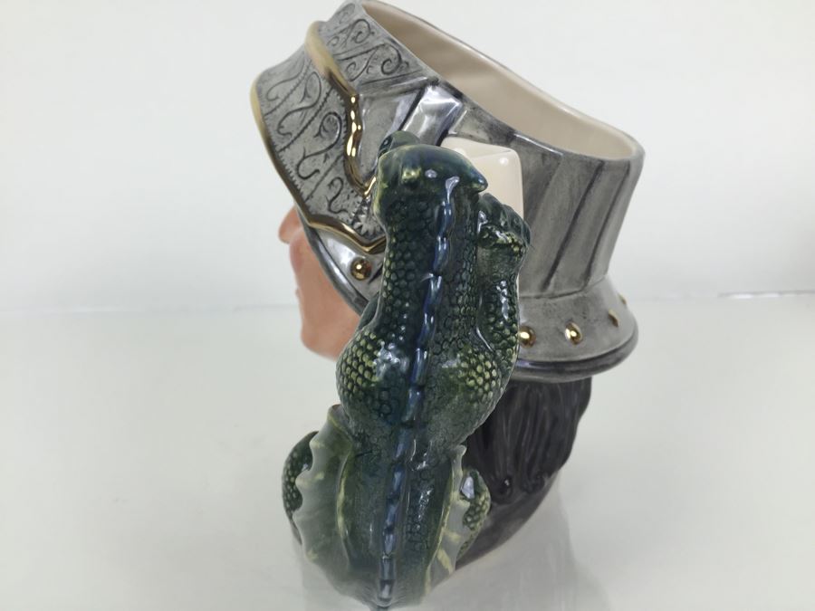 Royal Doulton Large 'St. George' D7129 Character Jug 1998 Limited Edition 530 Of 2,500 [Photo 7]