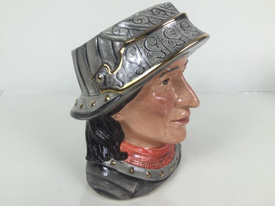 Royal Doulton Large 'St. George' D7129 Character Jug 1998 Limited Edition 530 Of 2,500 [Photo 10]