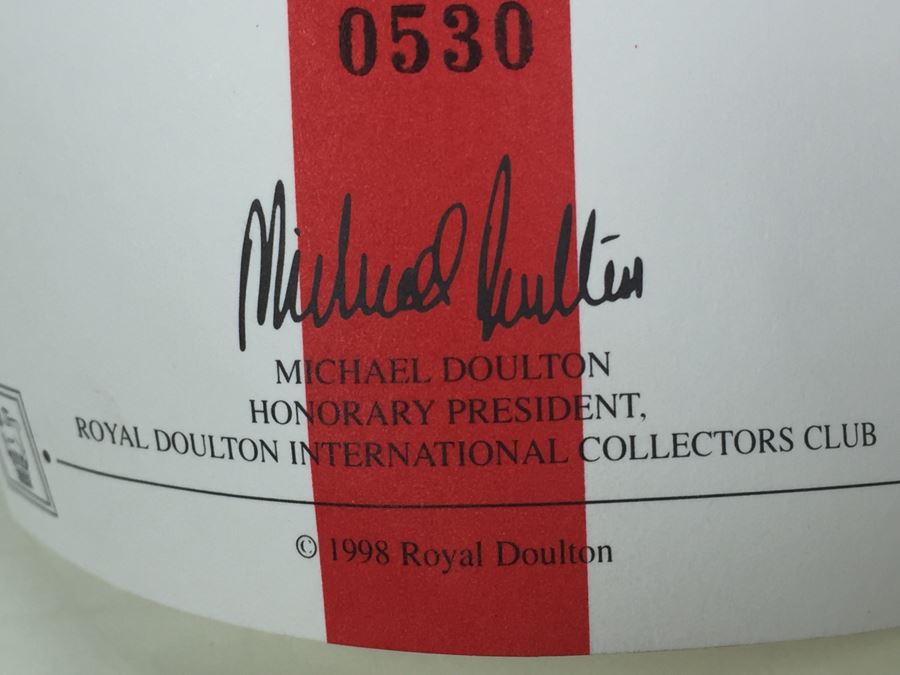 Royal Doulton Large 'St. George' D7129 Character Jug 1998 Limited Edition 530 Of 2,500 [Photo 14]