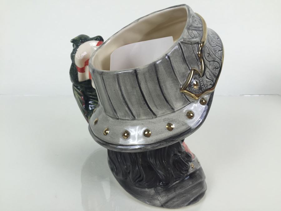 Royal Doulton Large 'St. George' D7129 Character Jug 1998 Limited Edition 530 Of 2,500 [Photo 9]