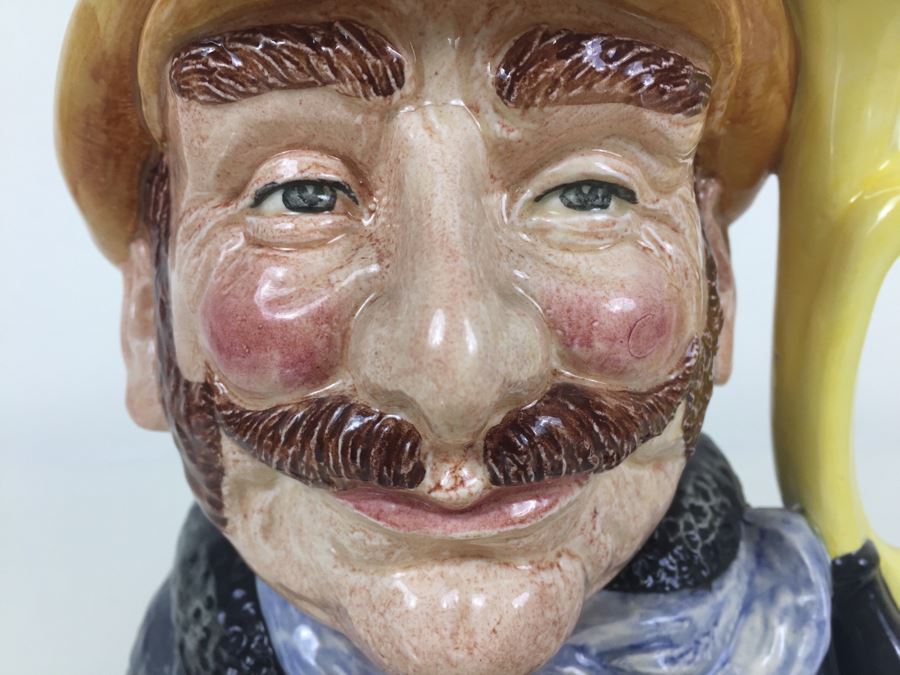 Royal Doulton Large 'Veteran Motorist' D6633 Character Jug 1972 [Photo 2]