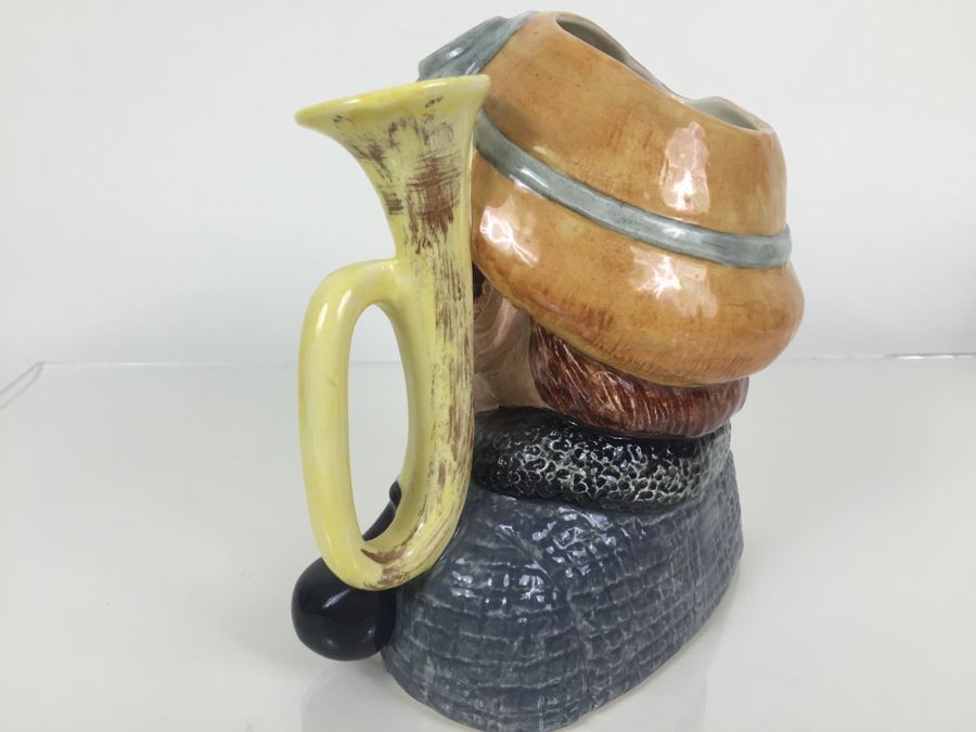 Royal Doulton Large 'Veteran Motorist' D6633 Character Jug 1972 [Photo 6]