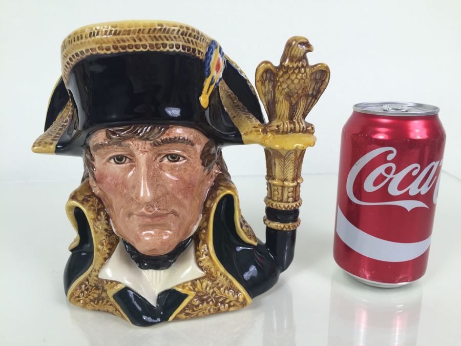 Royal Doulton Large 'Napoleon' D6941 Character Pitcher 1993 Limited Edition Of 399 Of 2,000 [Photo 4]