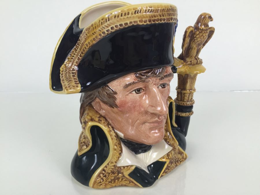 Royal Doulton Large 'Napoleon' D6941 Character Pitcher 1993 Limited Edition Of 399 Of 2,000 [Photo 10]
