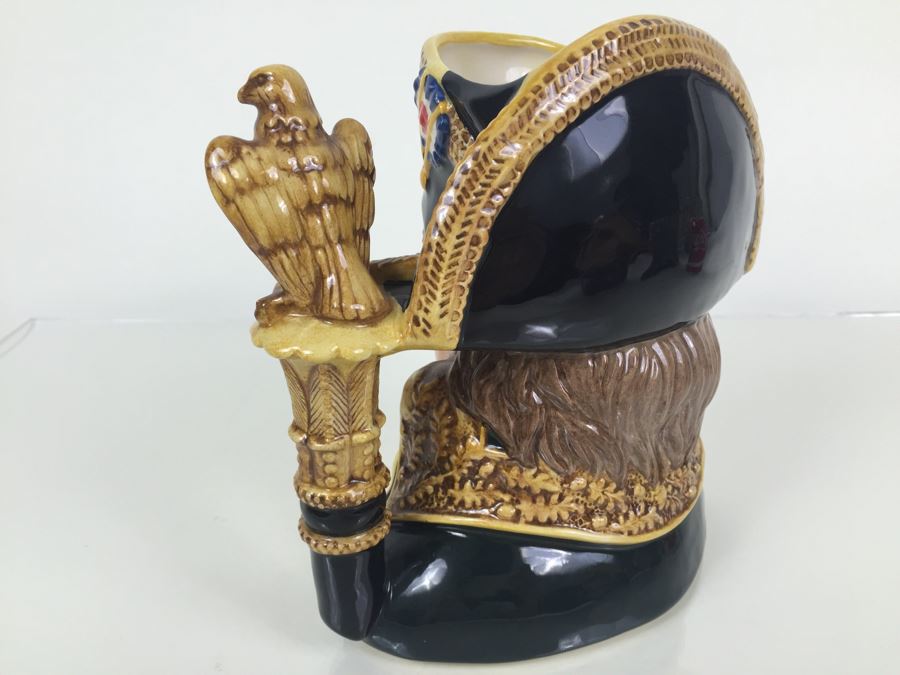 Royal Doulton Large 'Napoleon' D6941 Character Pitcher 1993 Limited Edition Of 399 Of 2,000 [Photo 7]