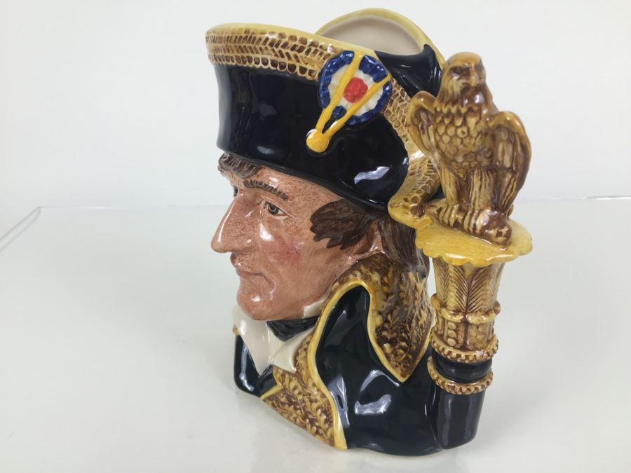 Royal Doulton Large 'Napoleon' D6941 Character Pitcher 1993 Limited Edition Of 399 Of 2,000 [Photo 6]