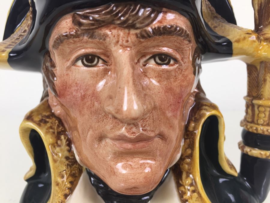 Royal Doulton Large 'Napoleon' D6941 Character Pitcher 1993 Limited Edition Of 399 Of 2,000 [Photo 2]