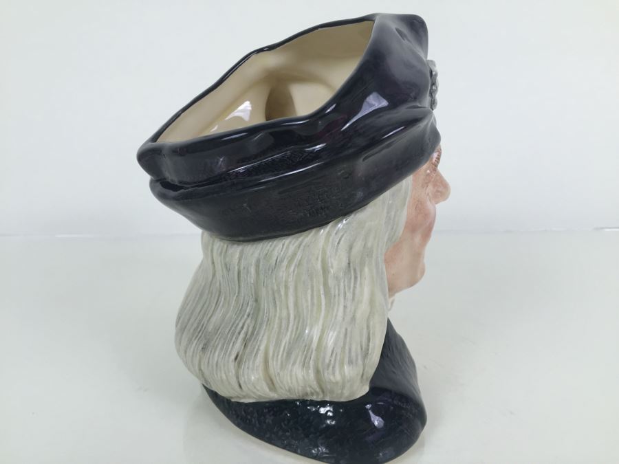 Royal Doulton Large 'Christopher Columbus' D6891 Character Pitcher 1991 [Photo 9]
