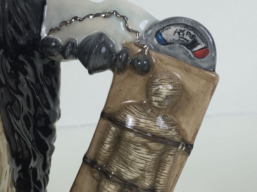 Royal Doulton Large 'Frankenstein's Monster' D7052 Character Pitcher 1996 Limited Edition 176 Of 2,500 [Photo 6]