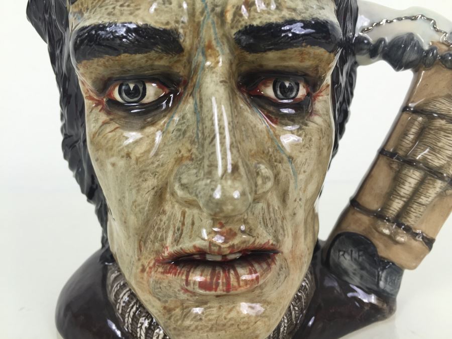 Royal Doulton Large 'Frankenstein's Monster' D7052 Character Pitcher 1996 Limited Edition 176 Of 2,500 [Photo 2]