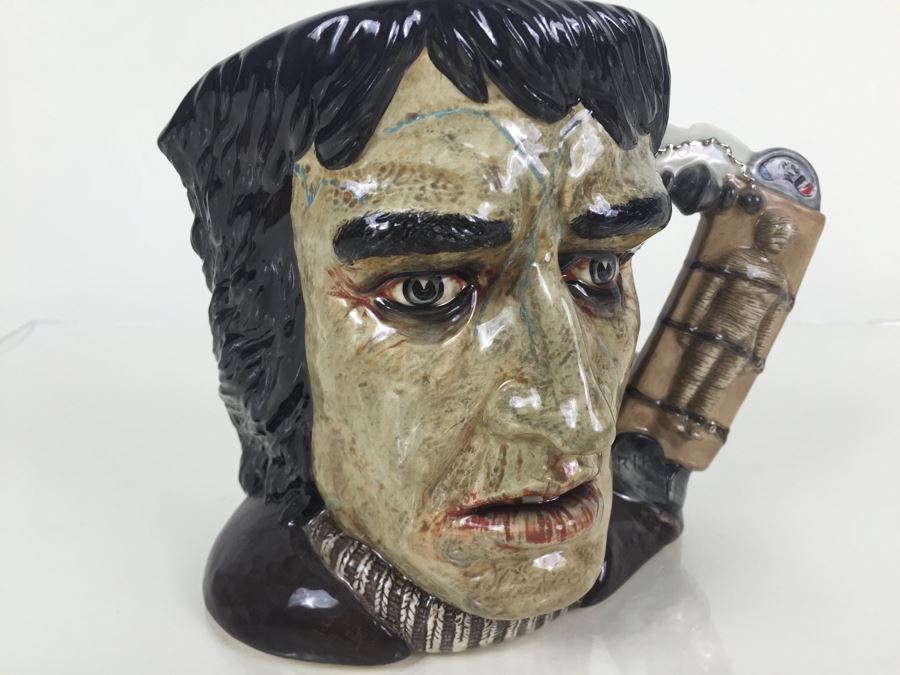 Royal Doulton Large 'Frankenstein's Monster' D7052 Character Pitcher 1996 Limited Edition 176 Of 2,500 [Photo 13]