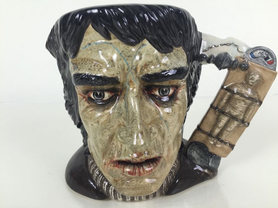 Royal Doulton Large 'Frankenstein's Monster' D7052 Character Pitcher 1996 Limited Edition 176 Of 2,500