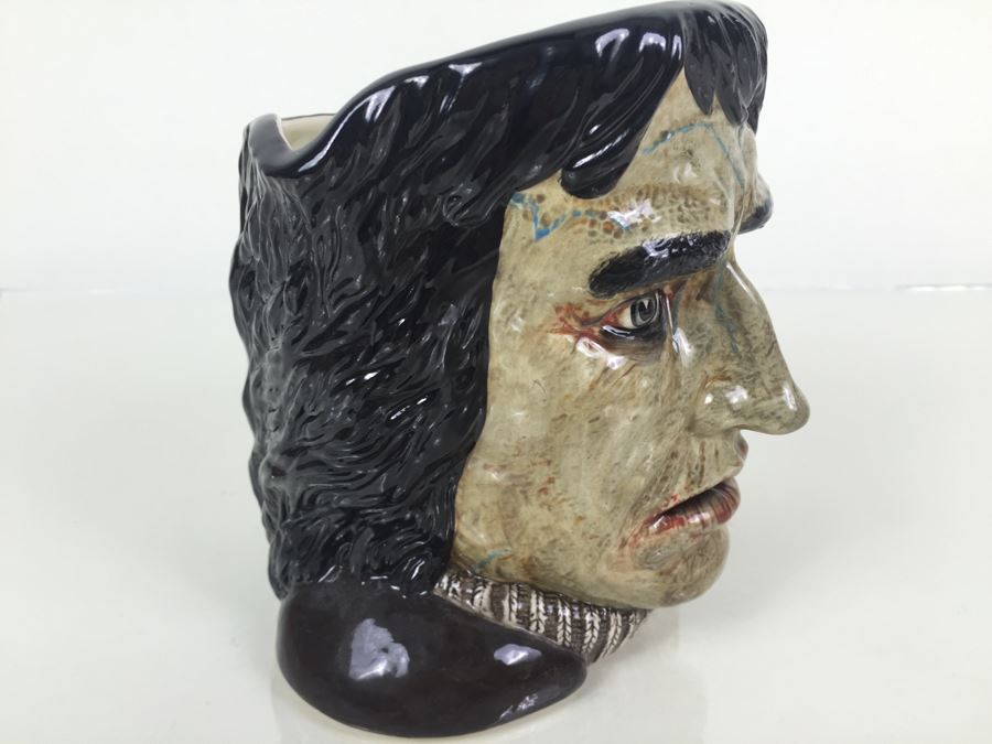 Royal Doulton Large 'Frankenstein's Monster' D7052 Character Pitcher 1996 Limited Edition 176 Of 2,500 [Photo 11]