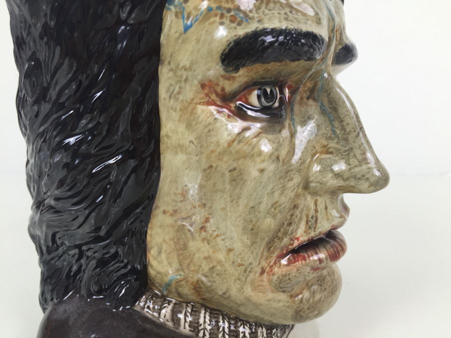 Royal Doulton Large 'Frankenstein's Monster' D7052 Character Pitcher 1996 Limited Edition 176 Of 2,500 [Photo 12]