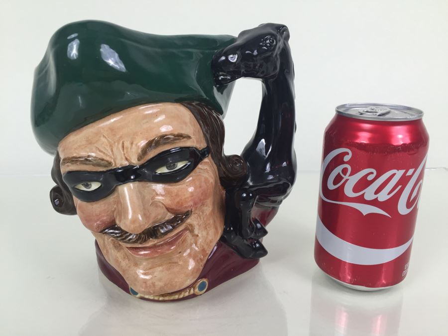 Royal Doulton Large 'Dick Turpin' D6528 Character Pitcher 1959 [Photo 4]