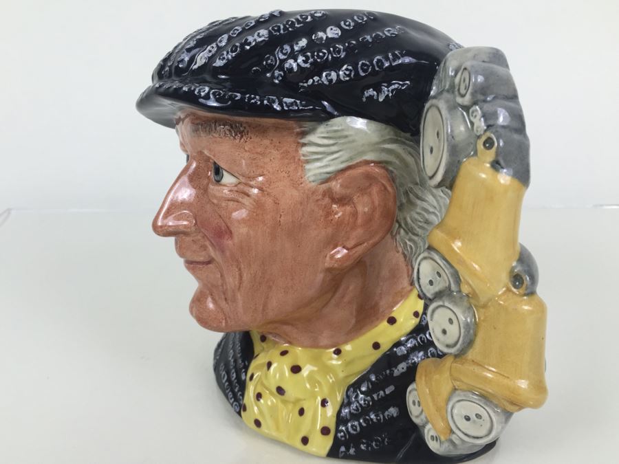 Royal Doulton Large 'Pearly King' D6760 Character Pitcher 1986 [Photo 6]