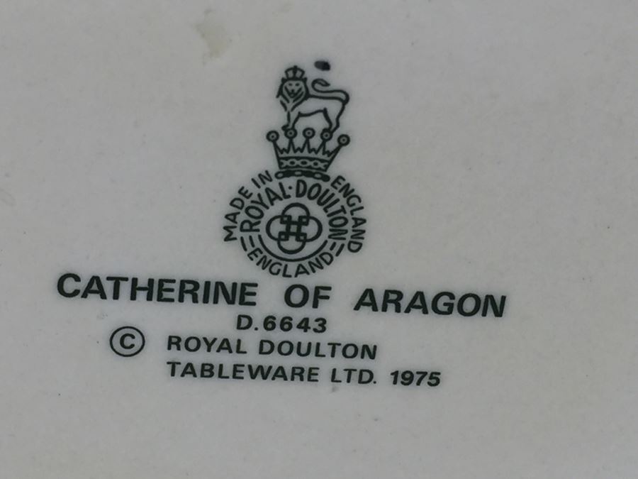 Royal Doulton Large 'Catherine of Aragon' D6643 Character Jug 1975 [Photo 3]