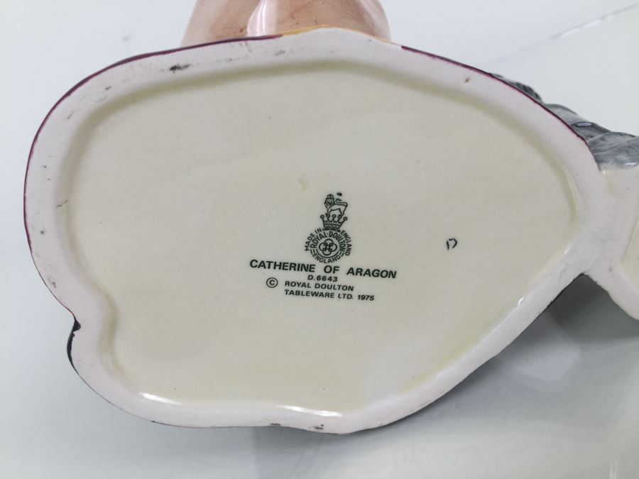 Royal Doulton Large 'Catherine of Aragon' D6643 Character Jug 1975 [Photo 11]