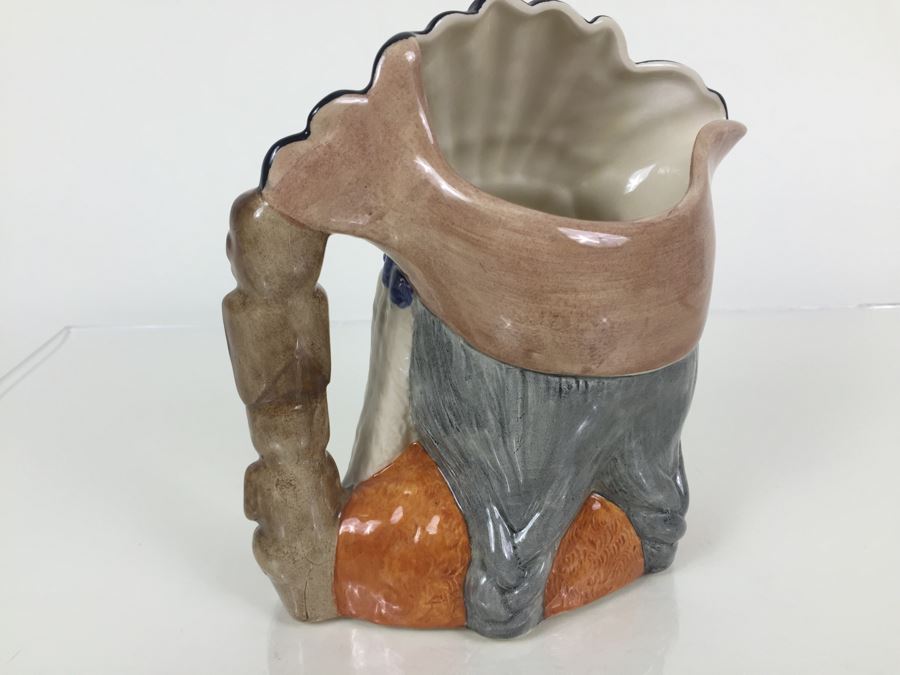 Royal Doulton Large 'North American Indian' D6786 Character Pitcher 1987 Special Edition Of 1,000 [Photo 7]