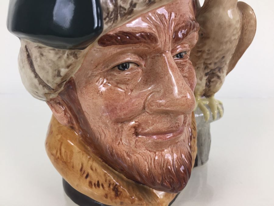 Royal Doulton Large 'The Falconer' D6798 Character Pitcher 1987 Limited Edition 165 Of 250 [Photo 12]