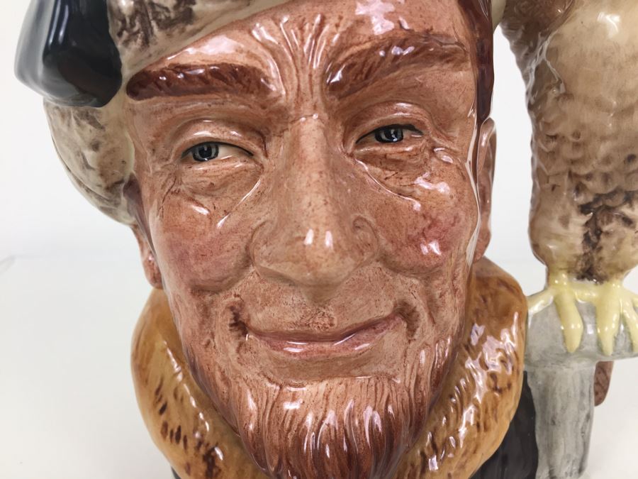 Royal Doulton Large 'The Falconer' D6798 Character Pitcher 1987 Limited Edition 165 Of 250 [Photo 2]