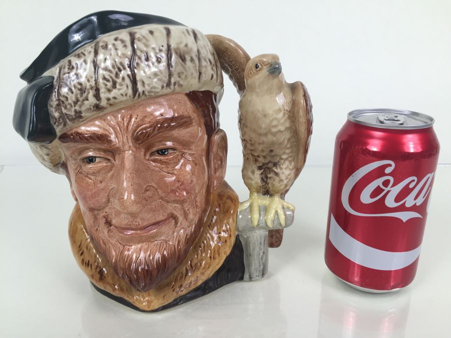 Royal Doulton Large 'The Falconer' D6798 Character Pitcher 1987 Limited Edition 165 Of 250 [Photo 4]