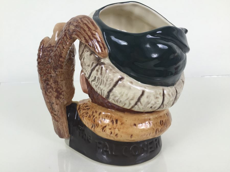 Royal Doulton Large 'The Falconer' D6798 Character Pitcher 1987 Limited Edition 165 Of 250 [Photo 8]