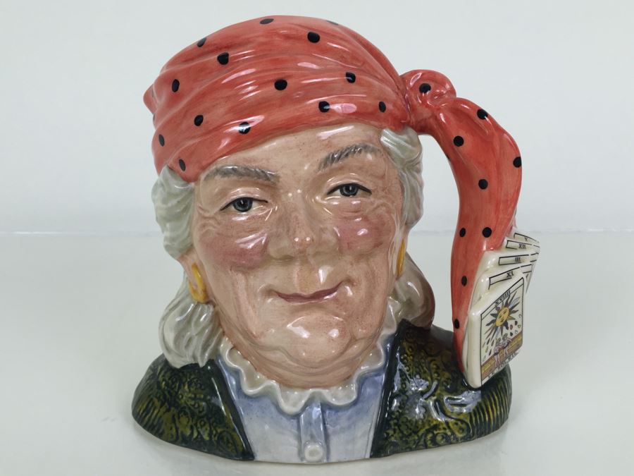 Royal Doulton Large 'The Fortune Teller' D6874 Character Jug 1991 Special Edition [Photo 1]