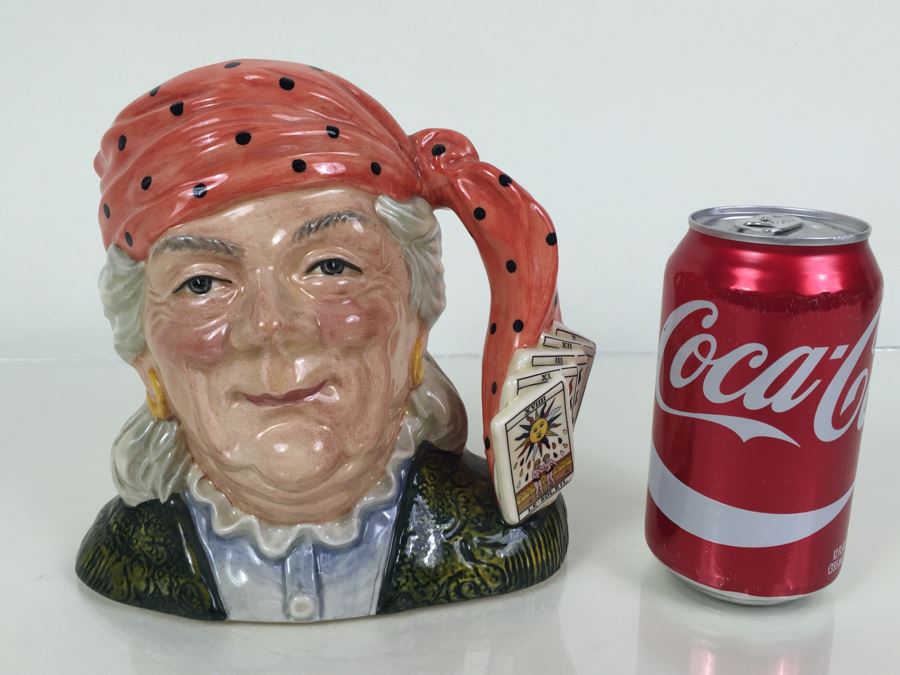Royal Doulton Large 'The Fortune Teller' D6874 Character Jug 1991 Special Edition [Photo 4]