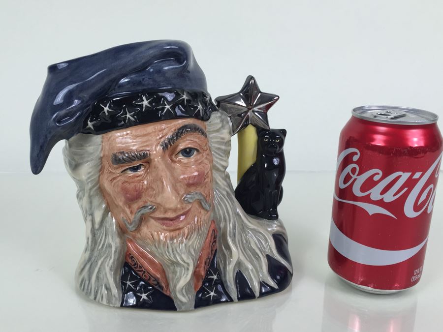 Royal Doulton Large 'The Wizard' D6862 Character Pitcher 1990 [Photo 4]