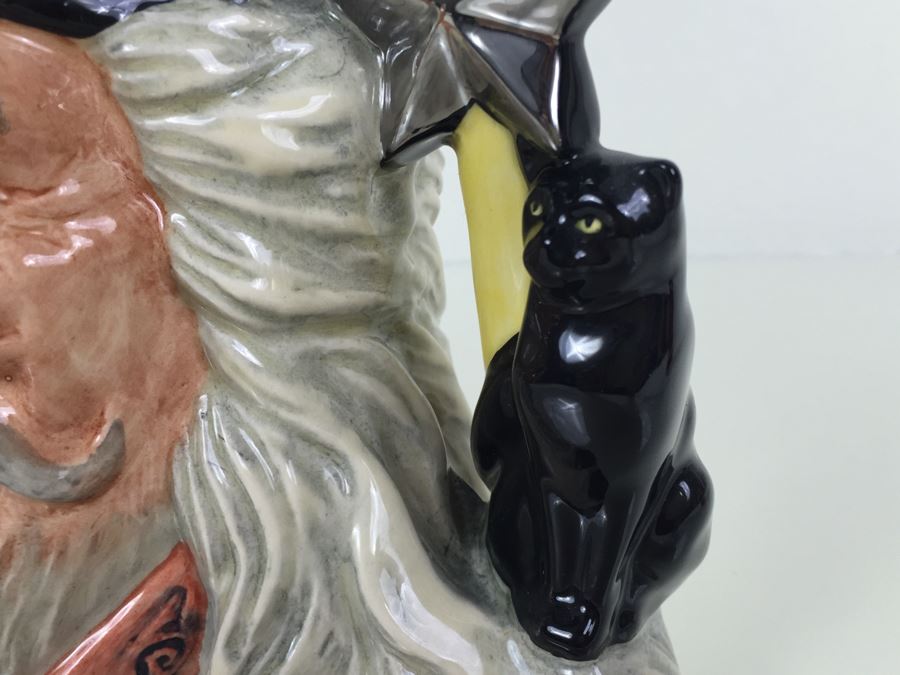 Royal Doulton Large 'The Wizard' D6862 Character Pitcher 1990 [Photo 6]
