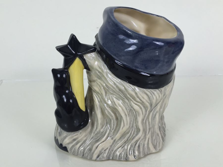 Royal Doulton Large 'The Wizard' D6862 Character Pitcher 1990 [Photo 8]