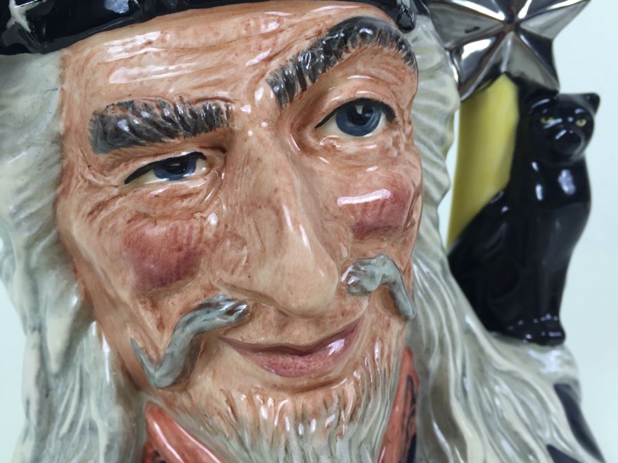 Royal Doulton Large 'The Wizard' D6862 Character Pitcher 1990 [Photo 2]