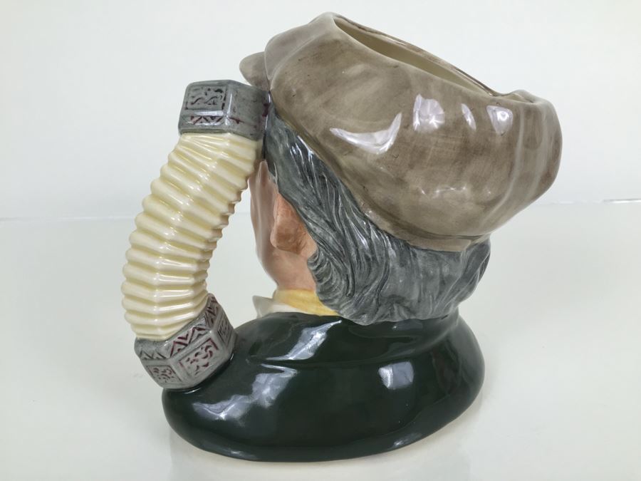 Royal Doulton Large 'The Busker' D6775 Character Pitcher 1987 [Photo 7]