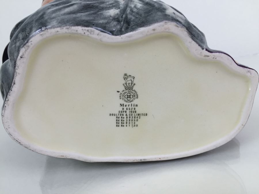 Royal Doulton Large 'Merlin' D6529 Character Pitcher 1959 [Photo 3]