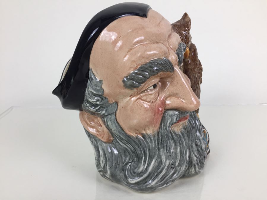 Royal Doulton Large 'Merlin' D6529 Character Pitcher 1959 [Photo 11]