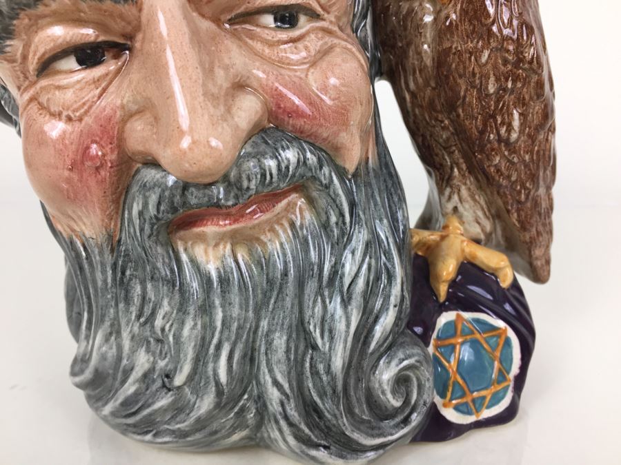 Royal Doulton Large 'Merlin' D6529 Character Pitcher 1959 [Photo 5]