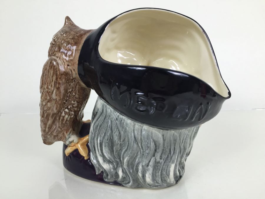 Royal Doulton Large 'Merlin' D6529 Character Pitcher 1959 [Photo 8]