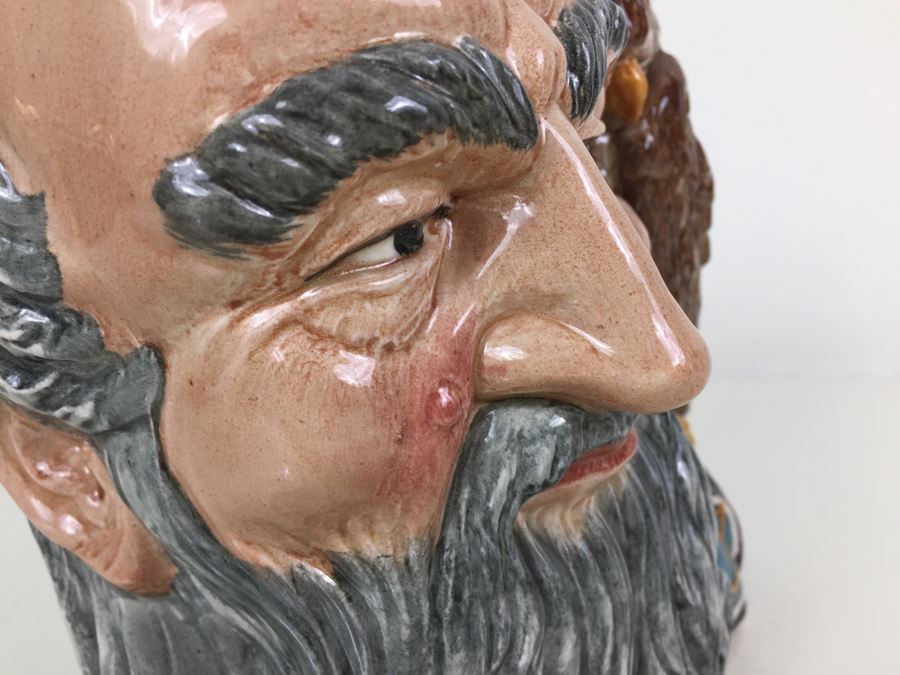 Royal Doulton Large 'Merlin' D6529 Character Pitcher 1959 [Photo 12]