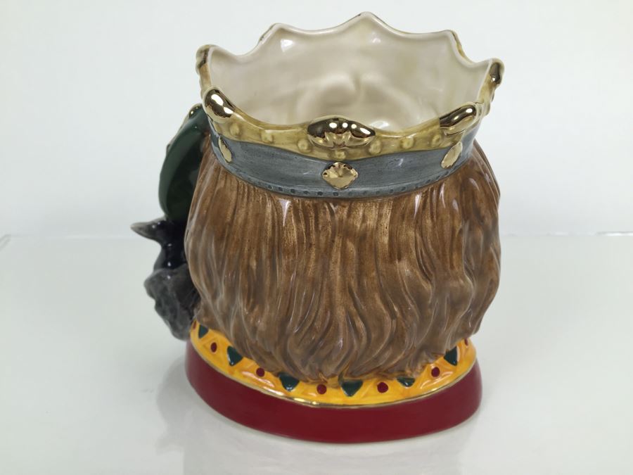 Royal Doulton Large 'King Arthur' D7055 Character Pitcher 1996 Limited Edition 607 Of 1,500 [Photo 15]