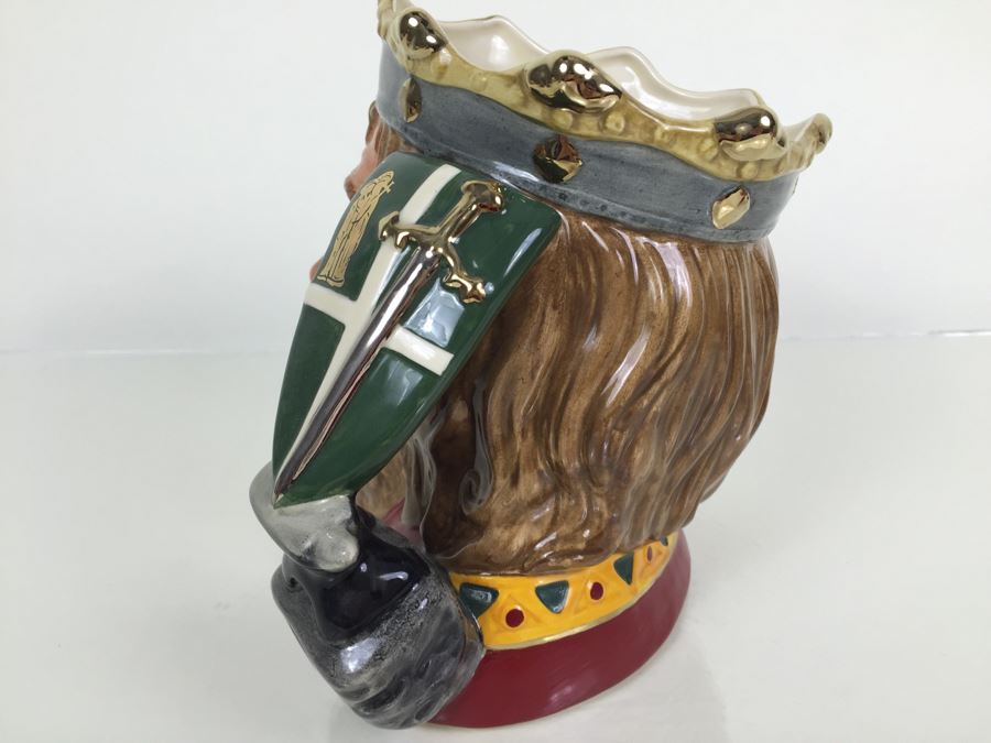Royal Doulton Large 'King Arthur' D7055 Character Pitcher 1996 Limited Edition 607 Of 1,500 [Photo 9]