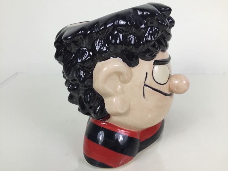 Royal Doulton Large 'Dennis and Gnasher' D7005 Character Pitcher 1995 [Photo 9]