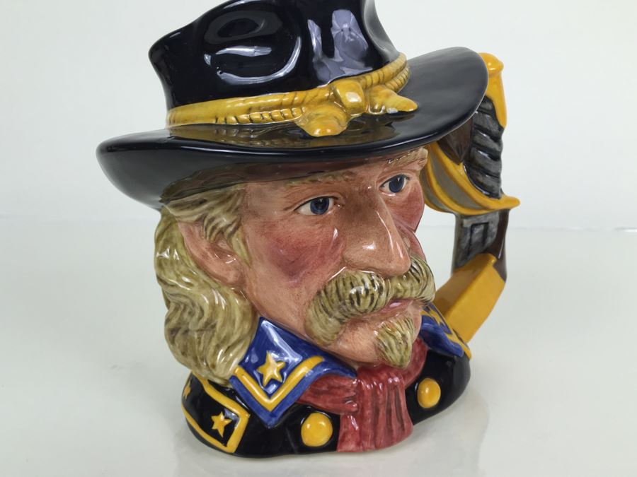 Royal Doulton Large 'General Custer' D7079 Character Jug 1997 [Photo 9]