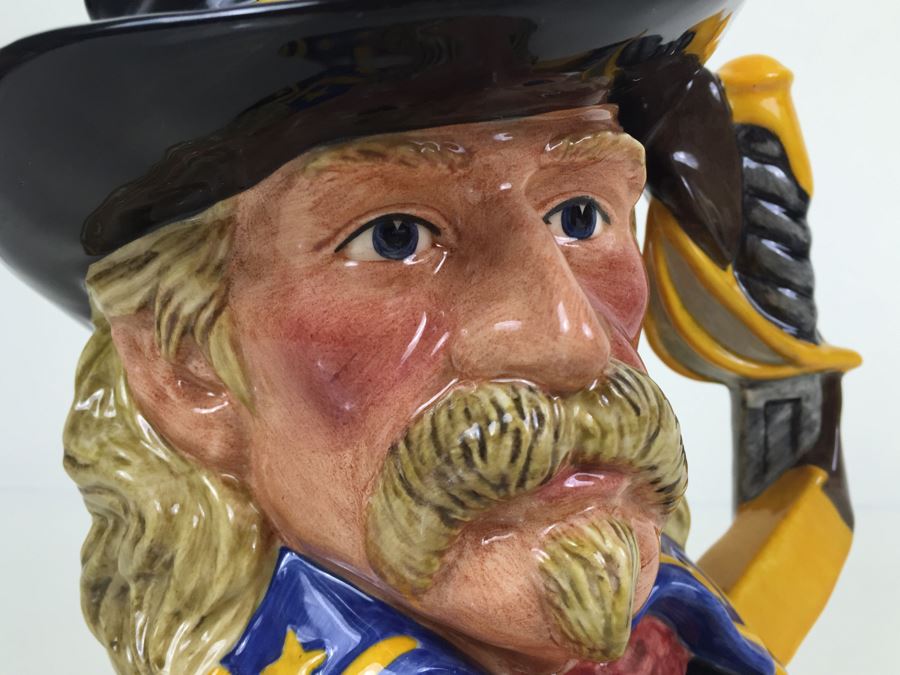 Royal Doulton Large 'General Custer' D7079 Character Jug 1997 [Photo 11]