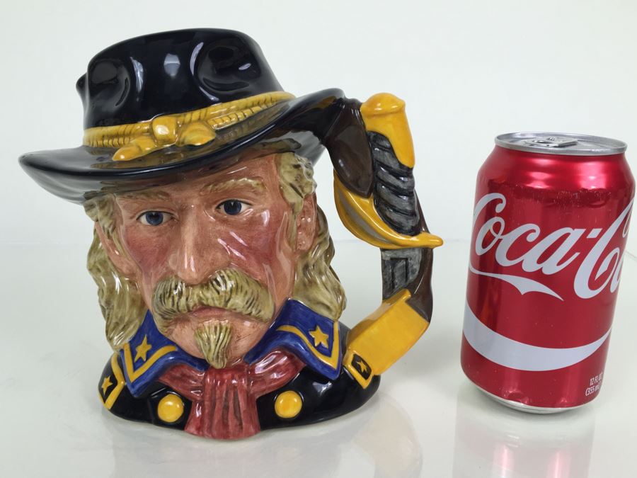 Royal Doulton Large 'General Custer' D7079 Character Jug 1997 [Photo 4]