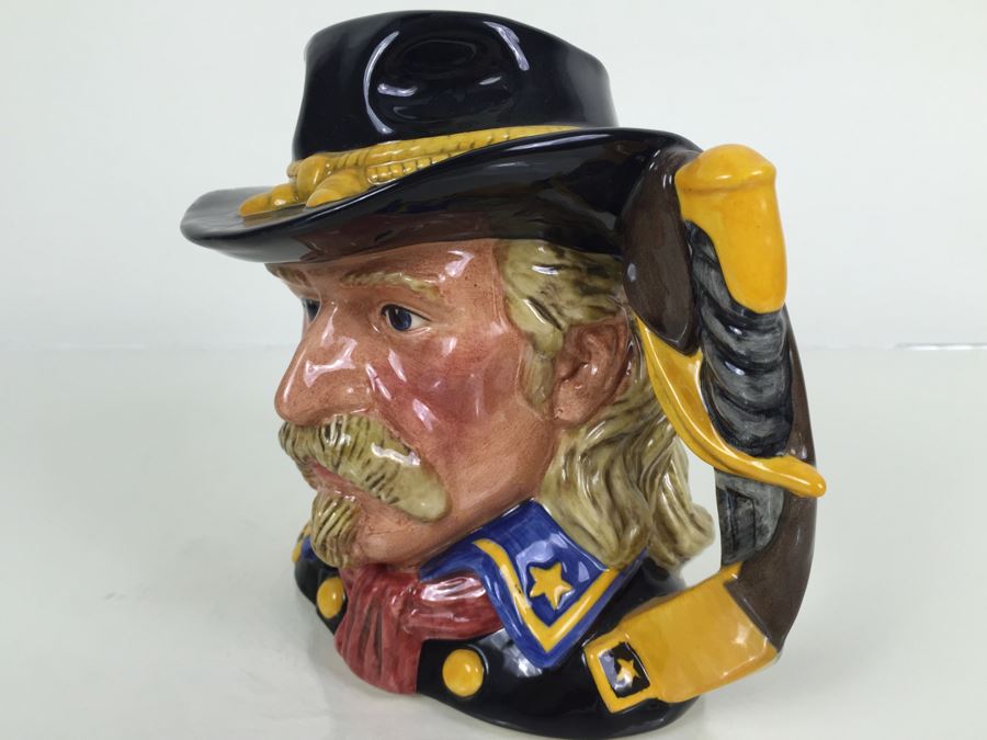 Royal Doulton Large 'General Custer' D7079 Character Jug 1997 [Photo 5]