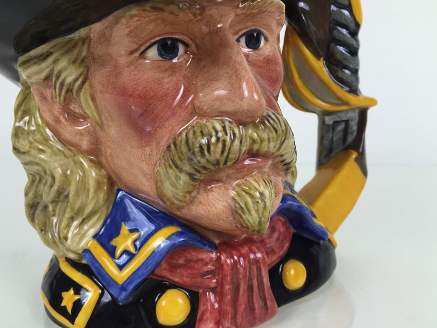 Royal Doulton Large 'General Custer' D7079 Character Jug 1997 [Photo 10]